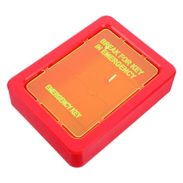 Masteelf 1 Set Emergency Key Lock Box Wall-Mounted Fireproof Door Key Holder Secure And Storage Box With Compact Design For Home