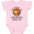 thumbnail image 3 of Inktastic Someone in Arizona Loves Me Boys or Girls Baby Bodysuit, 3 of 5
