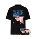 thumbnail image 4 of Camiseta Zahide informal de algodón para mujer, camiseta de manga corta de gran tamaño Harajuku Y2k, camiseta pesada Merch, camiseta Unisex con cuello redondo para hombre y mujer, 4 of 5