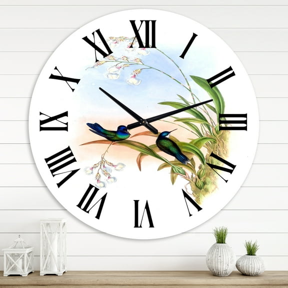 Designart 1 in Quartz Traditional Wall Clock