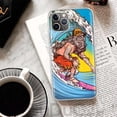 thumbnail image 3 of Funda de verano para tabla de Surf, cubierta personalizada artística para iPhone 16, 15, 14, 13, 12, 11 Pro Max, Apple Phone Case X, XS, 7 Plus, 8 +, 3 of 5