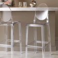 thumbnail image 2 of Heavenly Collection Clear Plastic Counter Stool SET OF 4, 2 of 5