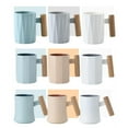 thumbnail image 3 of Toothbrush Holder with Wooden Handle  Bathroom Cups  Tooth Brushing Tumbler  Reusable Bathroom Drinking Cup Rinsing Cup, 3 of 13