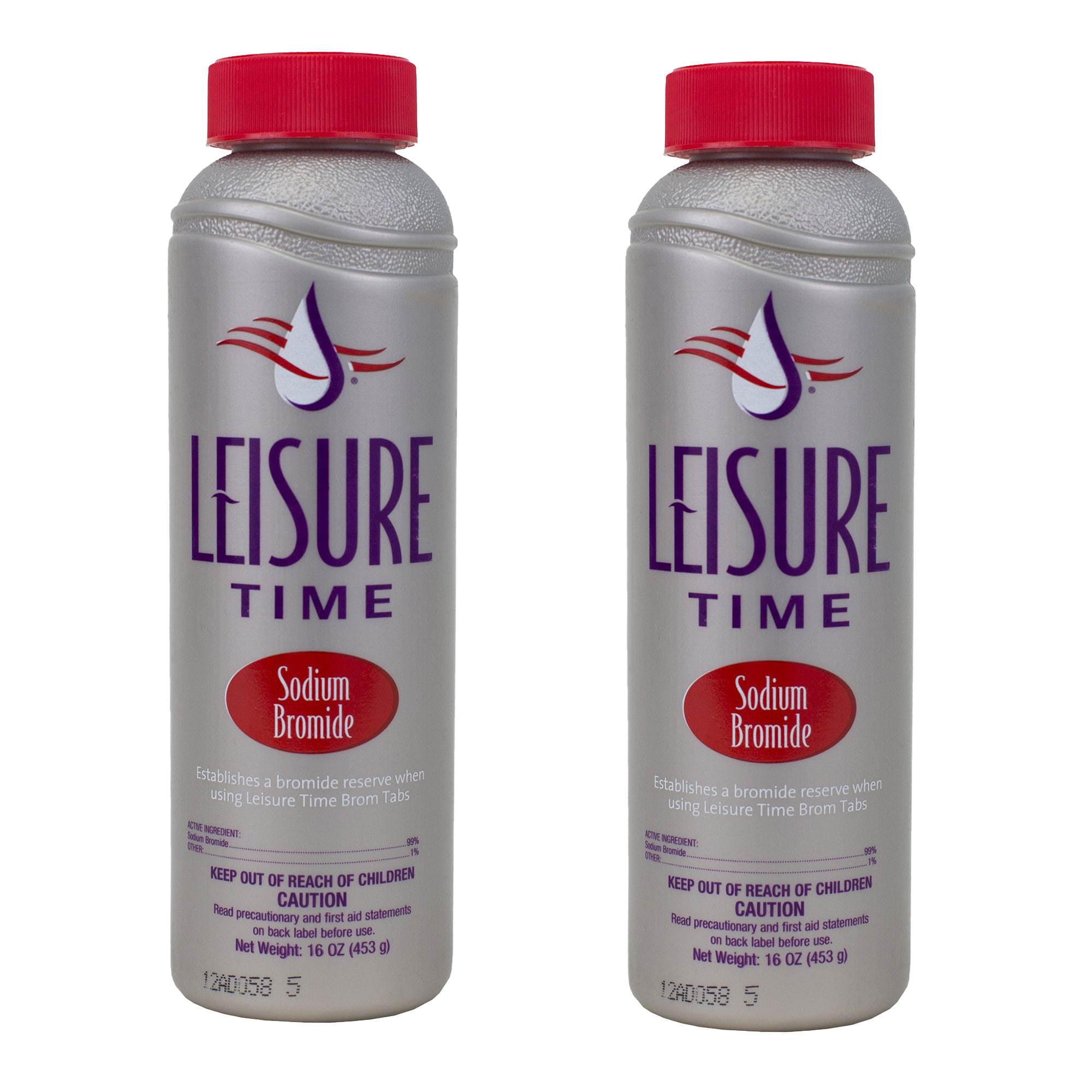 Leisure Time BE1 Pool & Hot Tub Spa Sodium Bromide Cleaner Tablets (2