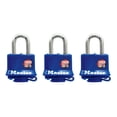 thumbnail image 1 of Candado Master Lock 312TRI de acero vinílico resistente a la intemperie, 1 of 2