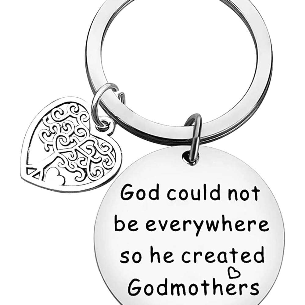 Almi Godmother Baptism Gifts Godmother Keychain From Goddaughter Godson  Mother's Day Gifts For Godmother For Christening Gifts Birthday For  Godmother, God Could Not Be | Walmart Canada