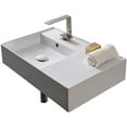 thumbnail image 5 of Nameeks Scarabeo 5114-One Hole Scarabeo Teorema 2.0 24" Ceramic Bathroom Sink For Wall, 5 of 6