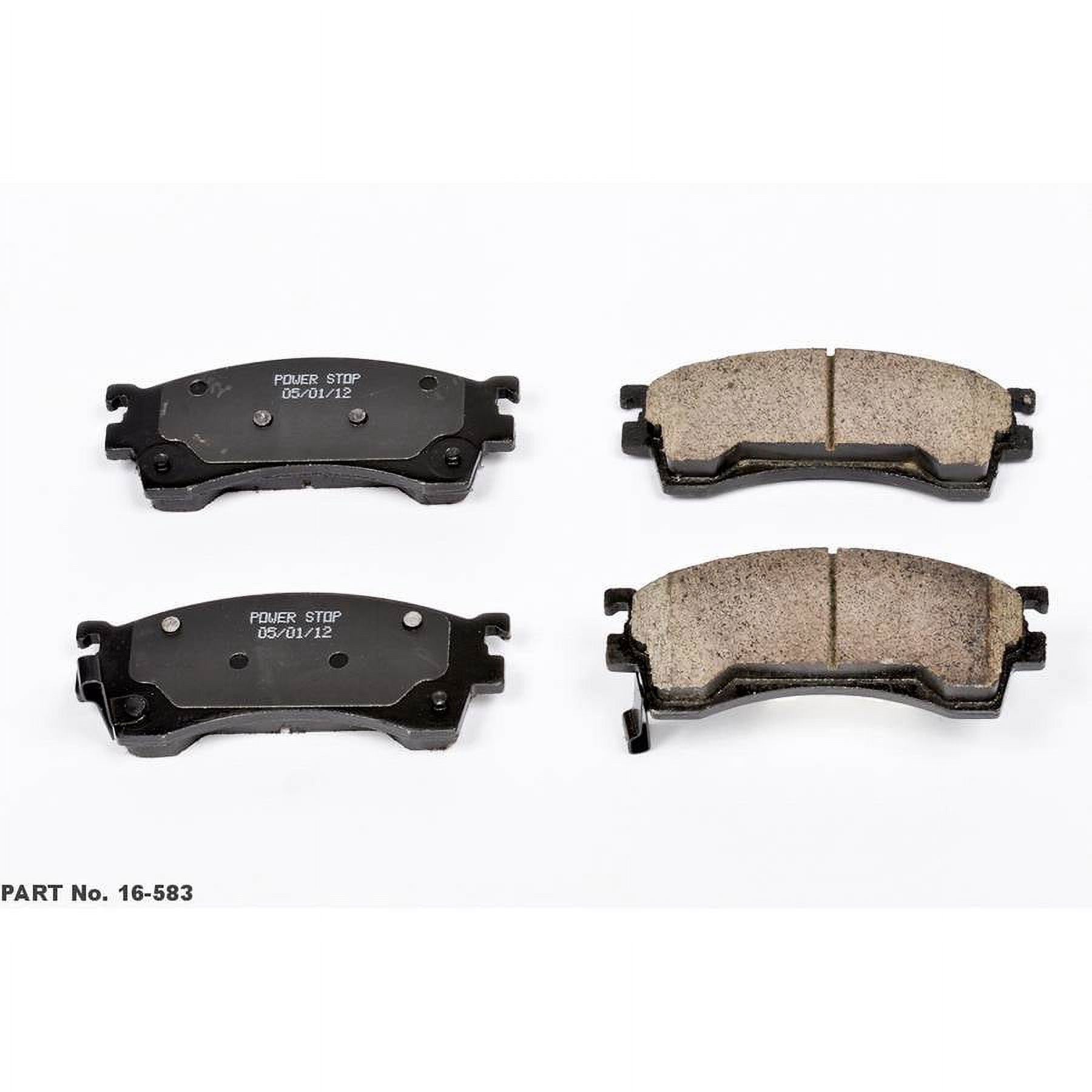 Power Stop Front Z16 Evolution Ceramic Brake Pads 16-583 Fits 2002 Mazda Protege