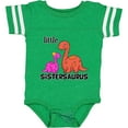 thumbnail image 3 of Inktastic Little Sistersaurus Girls Baby Bodysuit, 3 of 5