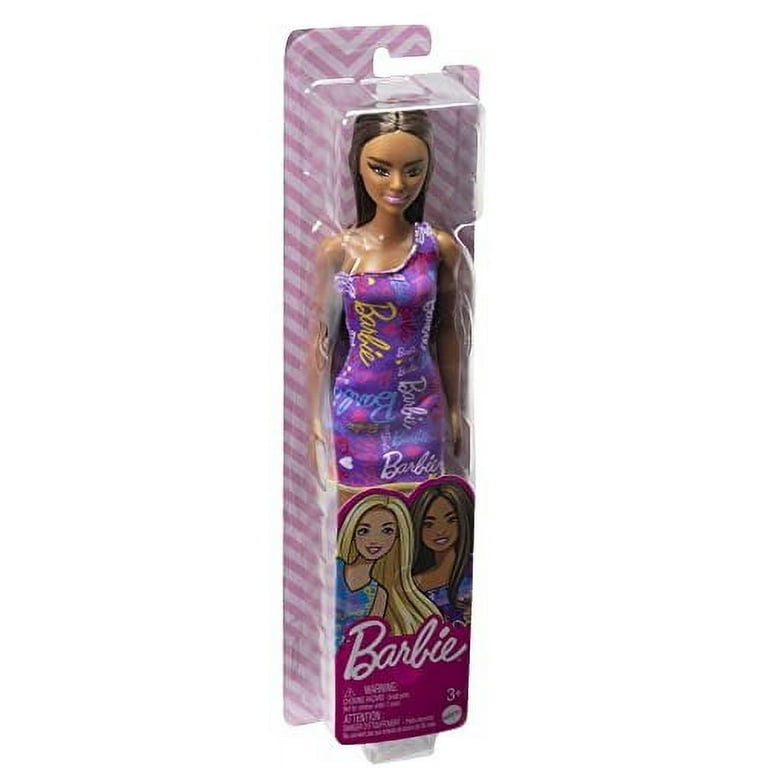 Square Imports Barbie Fashion Doll, Purple Heart Outfit, Colorful Prints, Unique Looks Square Imports Barbie Fashion Doll, Purple Heart Outfit, Colorful Prints, Unique Looks