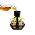 thumbnail image 5 of Lexi Home 6 Glass Shot Dispenser with Holder and Glasses - Neon Green, 5 of 5