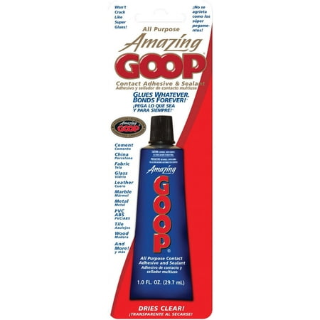 UPC: 0076818400318 | 1 oz Eclectic Products 140231 Amazing Goop All Purpose Contact Adhesive and Sealant
