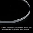 thumbnail image 5 of Uxcell Watch Crystal Lens Glass 28.5mm Dia. 1.5mm Thick Round Flat High Transmittance Watch Glass Replacement Part, 5 of 6