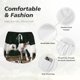 thumbnail image 4 of Balery Cute Goat Baby Pantalones cortos deportivos para mujer con forro y dos bolsillos, elásticos, para entrenamiento, gimnasio, yoga-XX-Large, 4 of 7