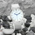 Geneve Women's Fashion Watch Stainless Steel Band Quartz Wrist SL Large