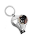 thumbnail image 1 of Black Dog Pet Animal linda foto Cortador de clavos Anillo Llavero Abrebotellas Clipper, 1 of 3