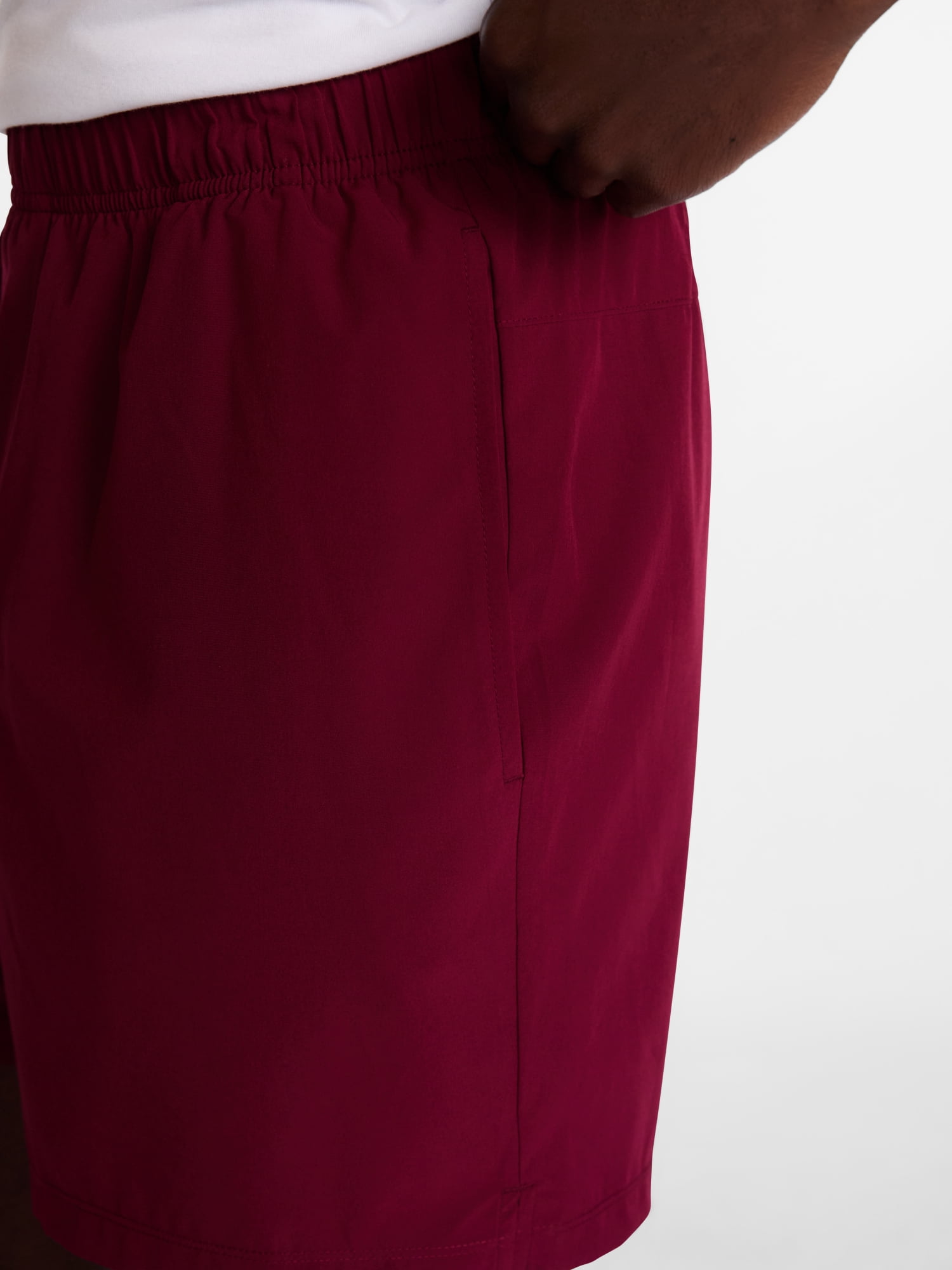 Athletic Works Men's and Big Men's Woven Running Shorts, 6" Inseams, Sizes XS-5XB
