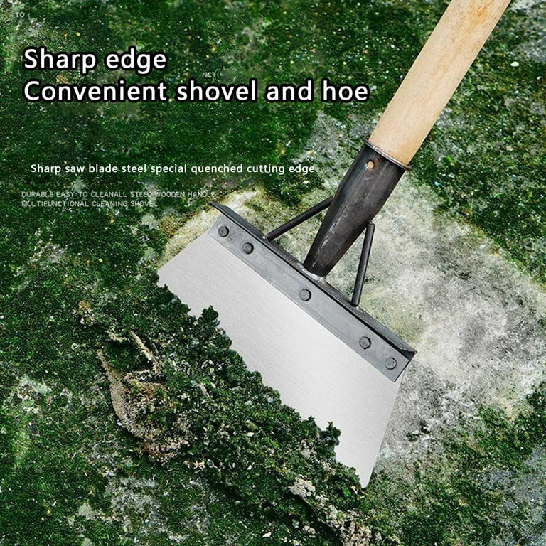 Sharp outlet spade shovel