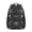 Cat and Skull, variant on Skull Gothic Pattern Backpack for School, Cute School Bag with Adjustable Shoulder Straps and Padded Back, 15.3"x11"x7.1"