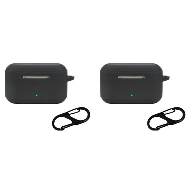 2X Estuche Protector de Transporte A Prueba de Golpes para Auriculares Gemini II, Carcasa Blanda A Prueba de Polvo, Lavable (Negro)