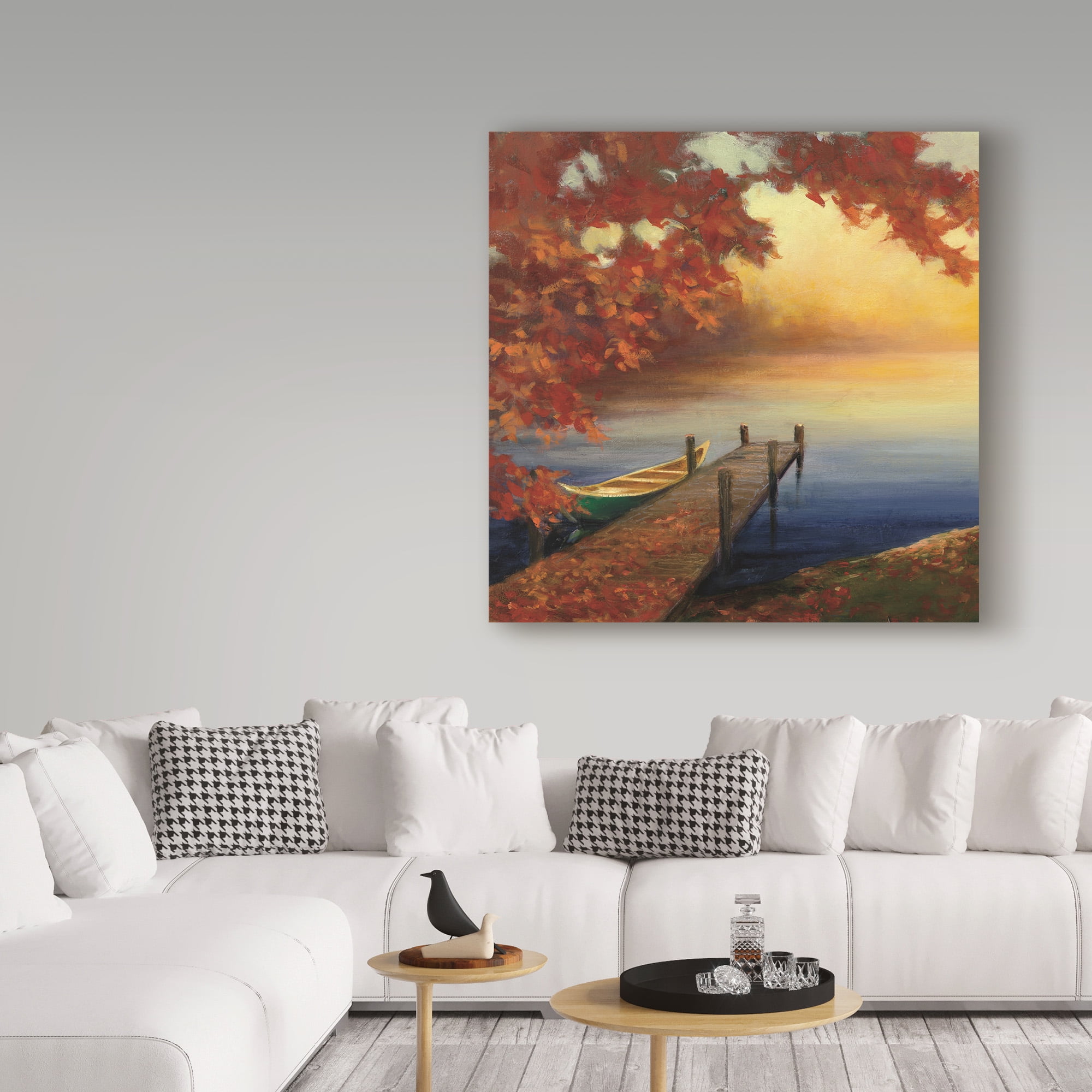 Trademark Fine Art 'Autumn Glow III' Canvas Art by Julia Purinton