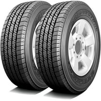 Pair of 2 Bridgestone Dueler H/T 685 LT265/60R20 265/60R20 121/118R E 10 Ply Light Truck Tires