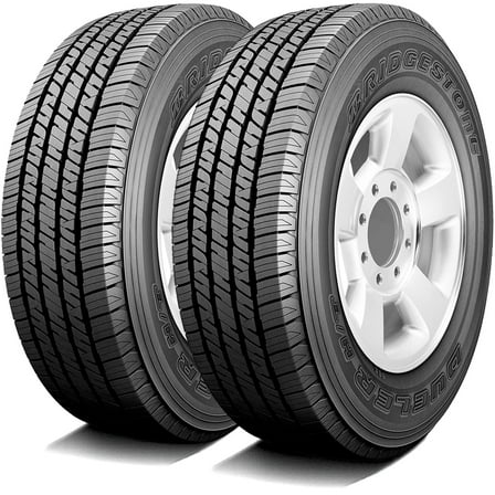 Pair of 2 Bridgestone Dueler H/T 685 LT265/60R20 265/60R20 121/118R E 10 Ply Light Truck Tires