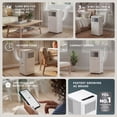 thumbnail image 2 of TCL 5,000 BTU 150 Sq ft Smart Portable Air Conditioner, Fan & Dehumidifier with Install Kit (White) - W5P93-5, 2 of 25