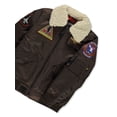 thumbnail image 6 of Top Gun Boys' Hero Flight Jacket - brown, 8 (Big Boys), 6 of 6