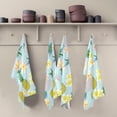 thumbnail image 5 of Kitchen Towels Pineapple & Flowers Pattern Cleaning Towel Absorbent Hand Towels Tea Towels for Home Restaurant Dish Clean 28" x 18", 4PCS, 5 of 7