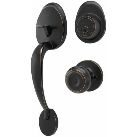 - Honeywell Classic Knob Handleset Door Lock, Oil Rubbed Bronze