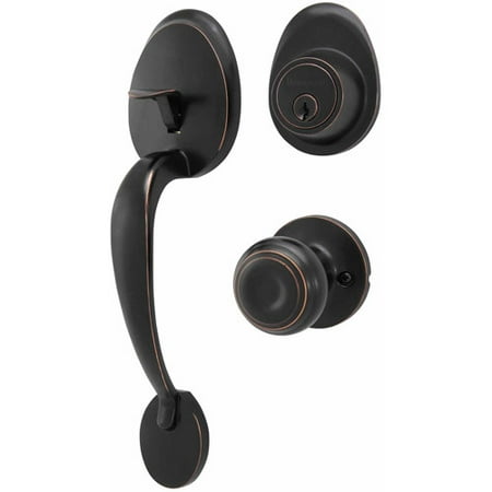 Honeywell Classic Knob Handleset Door Lock, Oil Rubbed