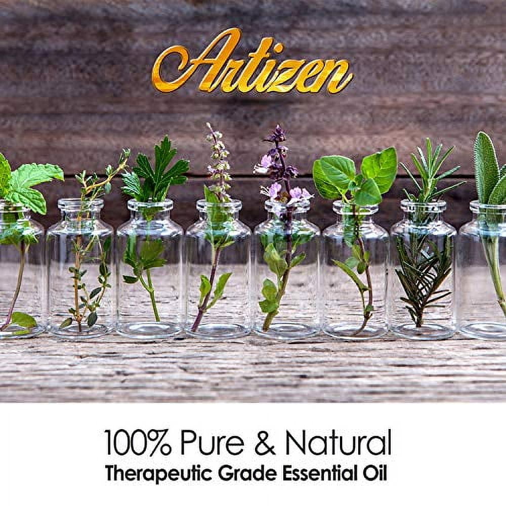 Artizen Rose Essential Oil (100% Pure & Natural - Undiluted) Therapeutic Grade - Huge 4oz Bottle - Perfect for Aromatherapy, Relaxation, Skin Therapy & More!