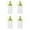 D, variant on 4Pcs Mini Seasoning Bottle Transparent Leakproof for Kitchen Picnic Use