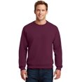 thumbnail image 1 of JERZEES Chandail en Molleton Col Rond SUPER SWEATS pour Hommes, 3TG, Marron, 1 of 1