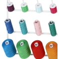 thumbnail image 6 of 4 Pack Sewing & Embroidery Thread Rack Wall-Mounted Thread Holder 32-Spool Metal, 6 of 7