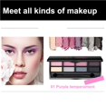 thumbnail image 4 of Soidarity Caja de paleta de sombras de ojos con encanto de sombras de ojos de ocho colores brillantes Pinceles de maquillaje y herramientas Soidarity CE003142-00, 4 of 4