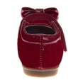 thumbnail image 5 of Josmo Girls Mary Jane Dress Shoes Bow Detail Infant Toddler, Red Patent, Size: 3, 5 of 7
