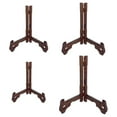 thumbnail image 4 of Wooden Display Stand Wood Plate Stand Frame Decorative Plate Holders Stands for Display Pictures, Cookbooks, Home, Birthday, Party, Table Easel Display, 4 of 5