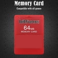thumbnail image 4 of Tarjeta de memoria FMCB 1.966 para PS2 Tarjeta de consola McBoot gratuita de 64 MB (roja), 4 of 5