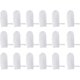 thumbnail image 1 of 18pcs Baby Teeth Gauze Infant Finger Clean Oral Toothbrush Infant Mouth Cleaner Cotton Gauze Elastic Finger cot for 0-36 Months White, 1 of 5