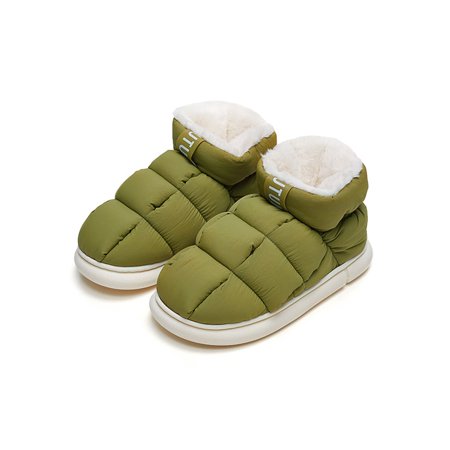 

Crocowalk Mens Non-slip Closed Toe House Shoes Bedroom Breathable Cozy Home Shoe Comfort Slip On Winter Warm Slippers Jungle Green 10.5-11