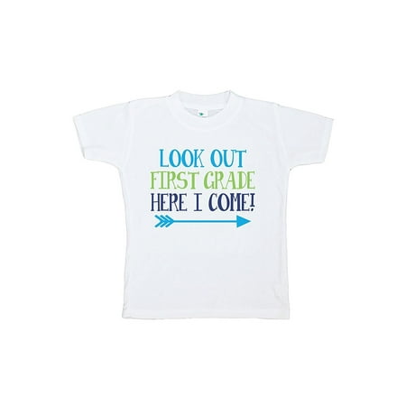 

Custom Party Shop Kids Look Out 1st Grade T-shirt - 4T