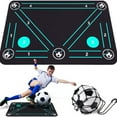 thumbnail image 4 of Area Rugs,Football Footstep Training Non Slip Mat Home Mud Sports Footstep Carpet Indoor Soundproofing Fitness Mat, 4 of 9