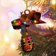 thumbnail image 4 of Tree Ornament Car Ornament Western Charm  Tree Pendant with Lanyard Unique Cowboy Hat Boots Car Rear View Mirror, 4 of 5