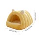 thumbnail image 3 of CaiYueKe Cozy Cat Cave Bed Enclosed Warm Pet Bed for Indoor Cats Small Dogs, Plush Soft Washable Cat Beds with Removable Cushion, Cuddler Hooded House for Kittens Puppies, Winter Warm Fleece Pet Bed, 3 of 7