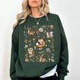 thumbnail image 6 of Cottagecore Forest Animals Shirt: Retro Fall Nature Tee, 6 of 6