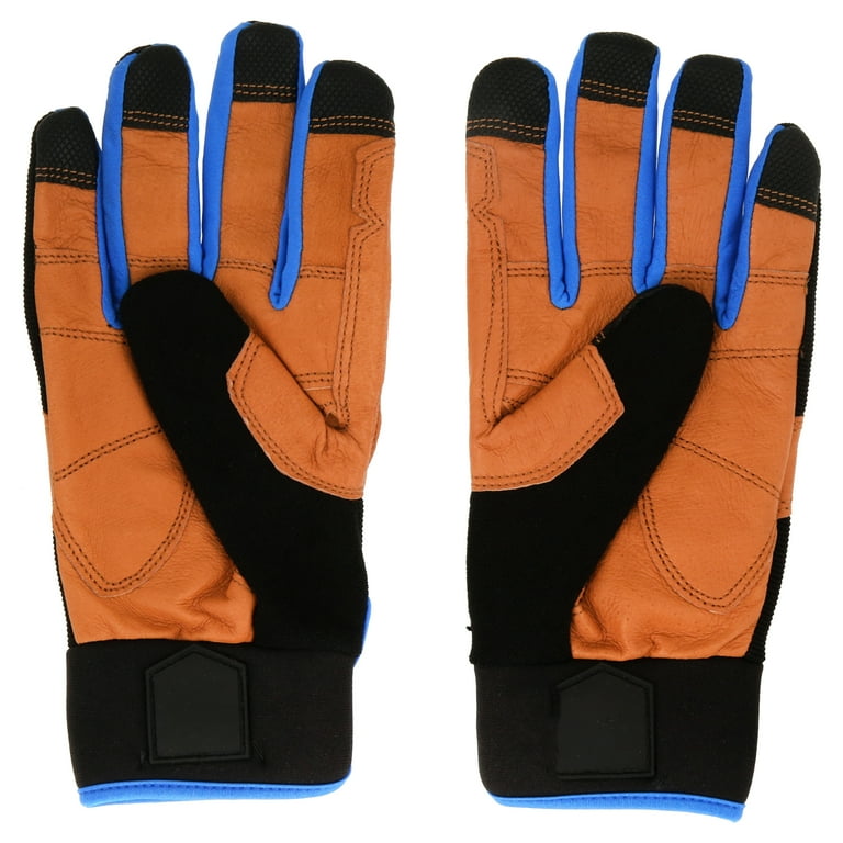 手袋 JILLSTUART HEART WOOL SMART TOUCH GLOVES BBH6219 HART Leather Palm Work Gloves, 5-Finger Touchscreen Capable