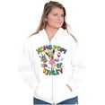 thumbnail image 4 of XOMG POP Kinley Star Power Cartoon Women Plus Size Zipper Hoodie Brisco Brands 2X, 4 of 5