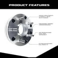 thumbnail image 3 of EZAccessory 2 Billet Wheel Adapters 6x135 to 5x135 Fits Ford 6 Lug F150 Hub with Lip to Hub Centric Fit Wheels From 5 Lug F150 97-03, 3 of 7